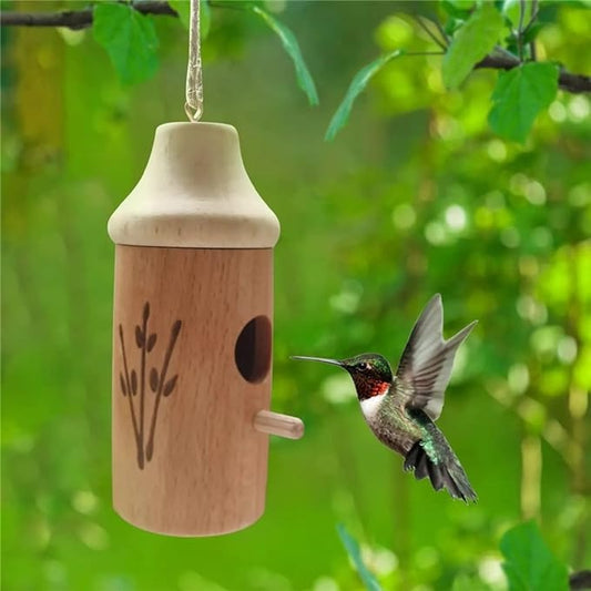 Maison en bois pour colibris de Shirem