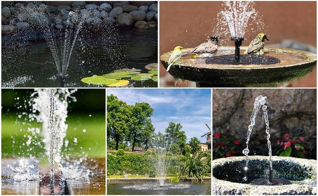 Libiyi Solar Powered Water Fountain - Libiyi