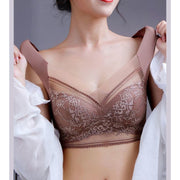 Women's push-up lace push-up bra for beautiful back - Libiyi